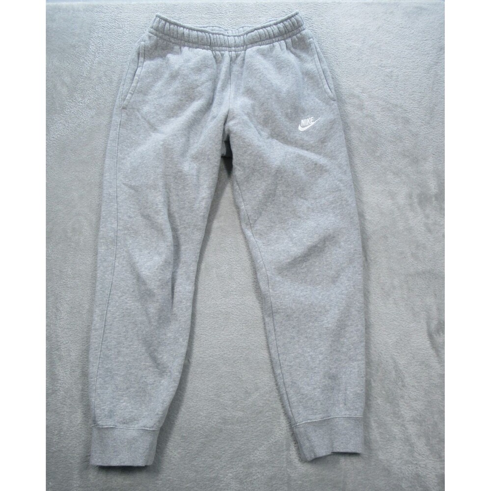 Nike Joggers Men's Sz. Small Gray Pull-on w/ Pockets Sweatpants Y2K